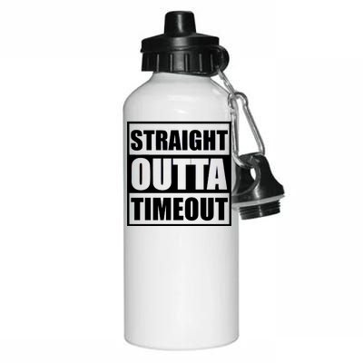 Straight Outta Timeout Aluminum Water Bottle