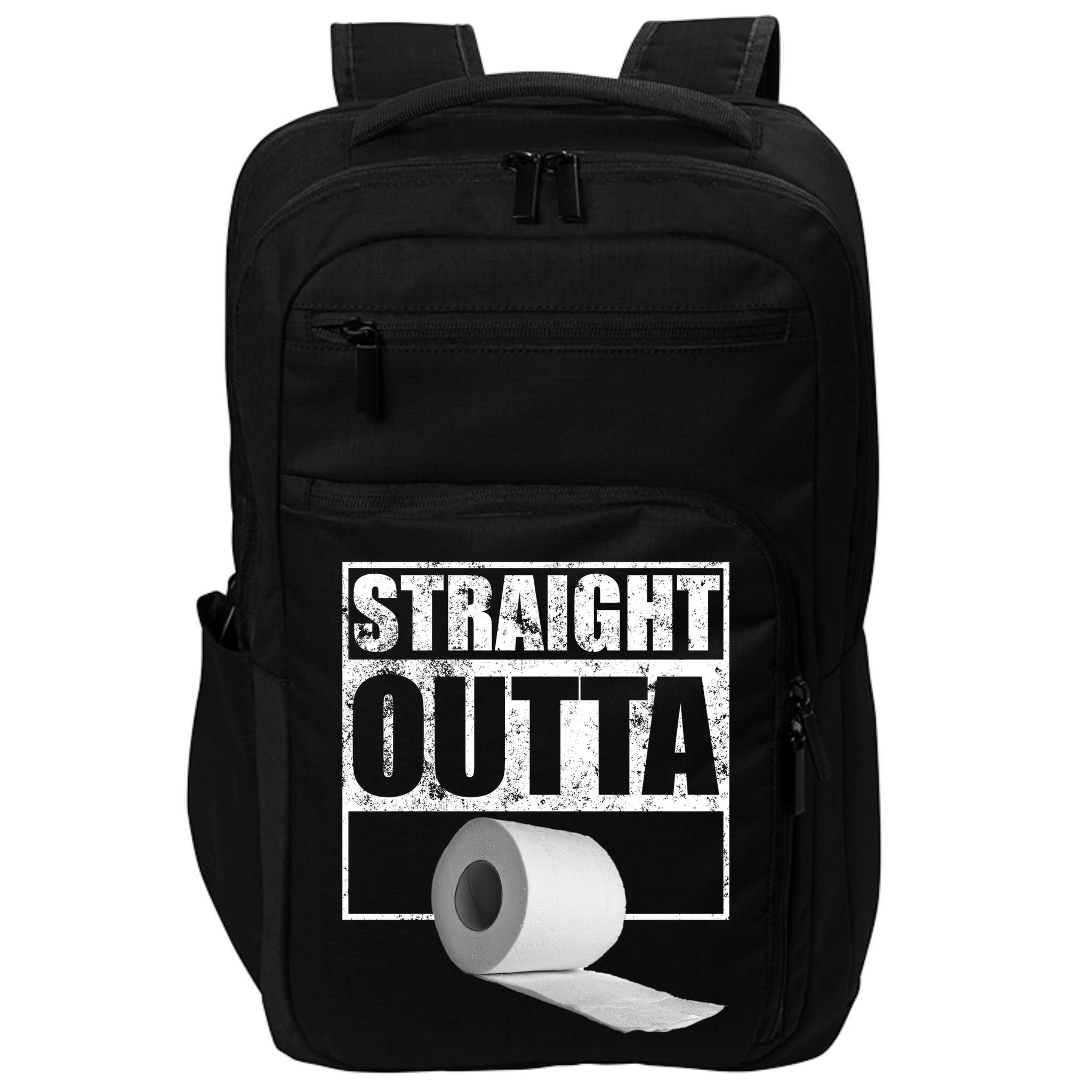 Straight Outta Toilet Paper Impact Tech Backpack