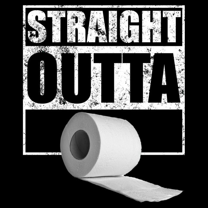 Straight Outta Toilet Paper Impact Tech Backpack