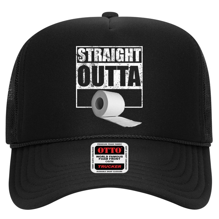 Straight Outta Toilet Paper Trucker Hat