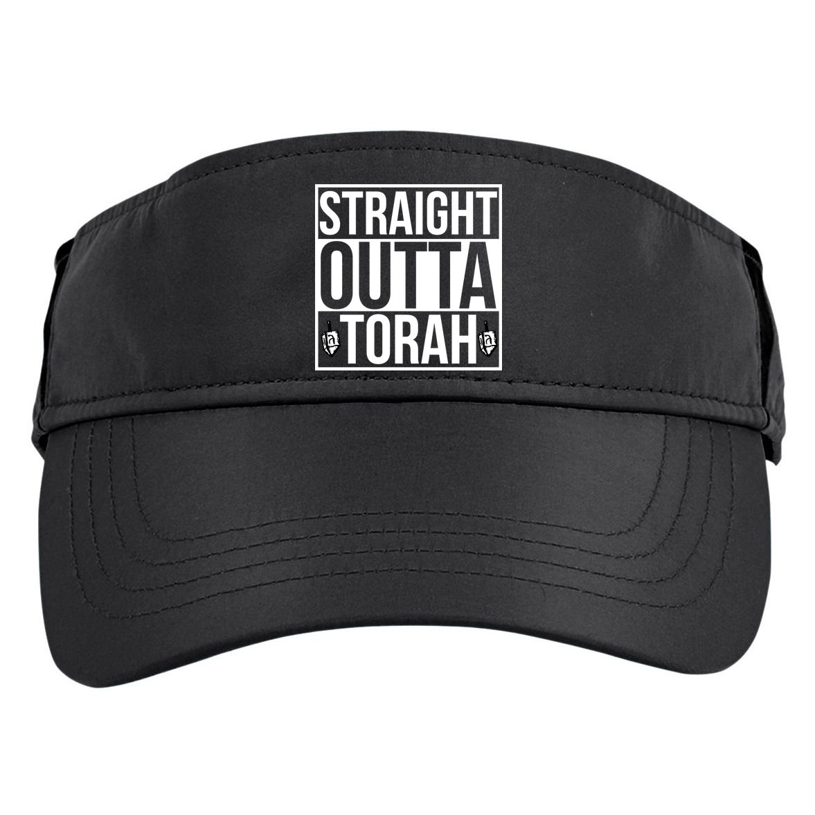 Straight Outta Torah Adult Drive Performance Visor