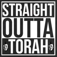 Straight Outta Torah Adult Drive Performance Visor