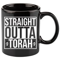 Straight Outta Torah 11oz C Handle Ceramic Mug