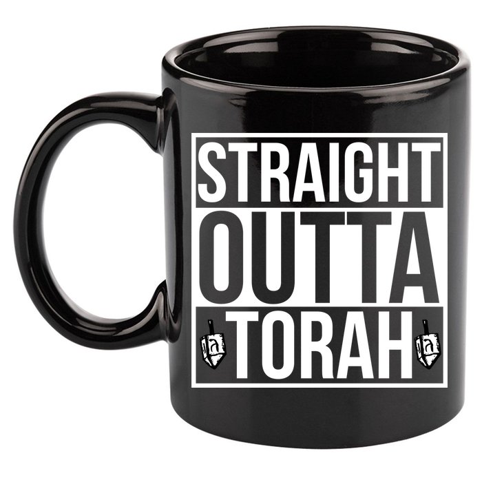 Straight Outta Torah 11oz C Handle Ceramic Mug