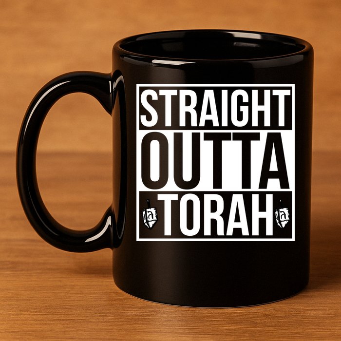 Straight Outta Torah 11oz C Handle Ceramic Mug