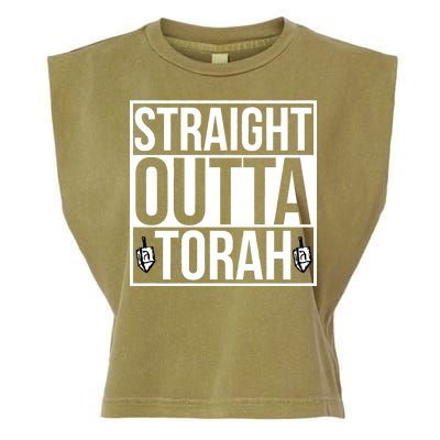 Straight Outta Torah Garment-Dyed Women's Muscle Tee