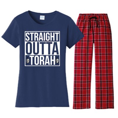 Straight Outta Torah Women's Flannel Pajama Set