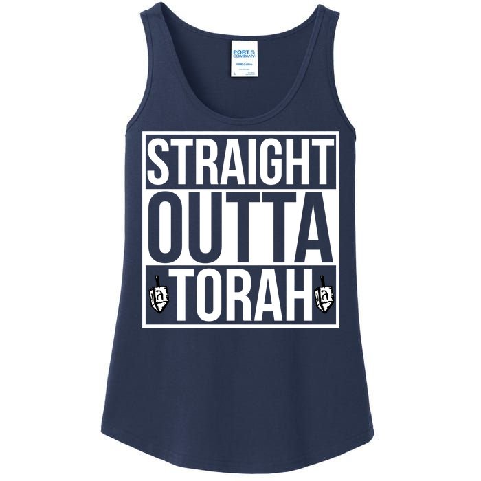 Straight Outta Torah Ladies Essential Tank