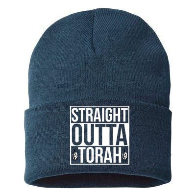 Straight Outta Torah Sustainable Knit Beanie