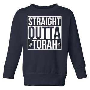 Straight Outta Torah Toddler Sweatshirt