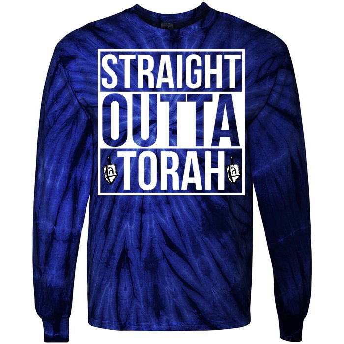 Straight Outta Torah Tie-Dye Long Sleeve Shirt