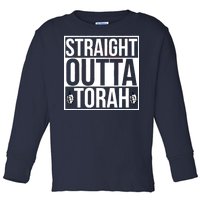 Straight Outta Torah Toddler Long Sleeve Shirt