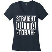 Straight Outta Torah Women's V-Neck T-Shirt