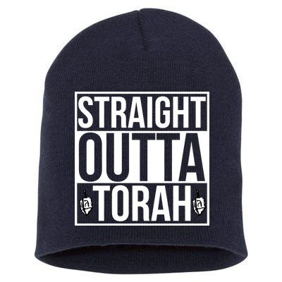 Straight Outta Torah Short Acrylic Beanie