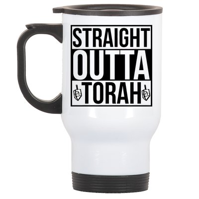 Straight Outta Torah Stainless Steel Travel Mug