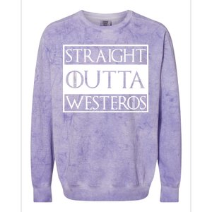 Straight Outta Westeros Colorblast Crewneck Sweatshirt