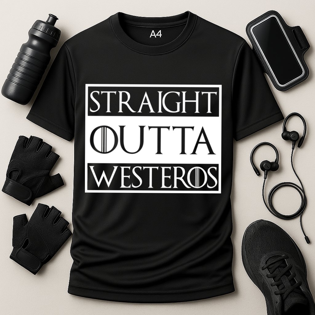 Straight Outta Westeros Cooling Performance Crew T-Shirt