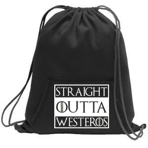 Straight Outta Westeros Sweatshirt Cinch Pack Bag