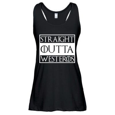 Straight Outta Westeros Ladies Essential Flowy Tank