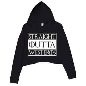 Straight Outta Westeros Crop Fleece Hoodie