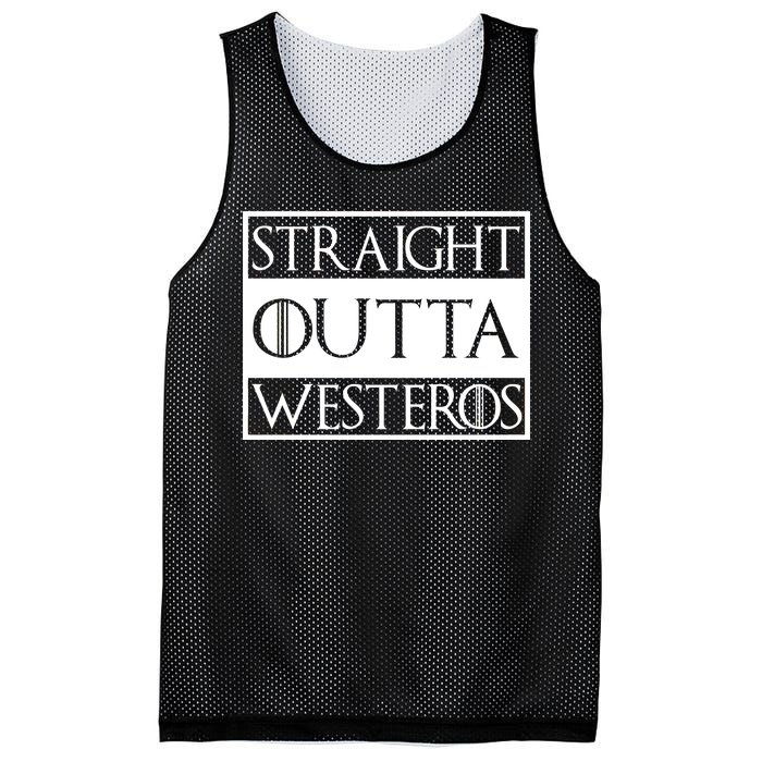 Straight Outta Westeros Mesh Reversible Basketball Jersey Tank