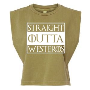 Straight Outta Westeros Garment-Dyed Women's Muscle Tee