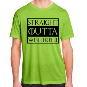 Straight Outta Winterfell Adult ChromaSoft Performance T-Shirt