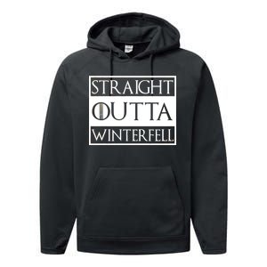 Straight Outta Winterfell Performance Fleece Hoodie