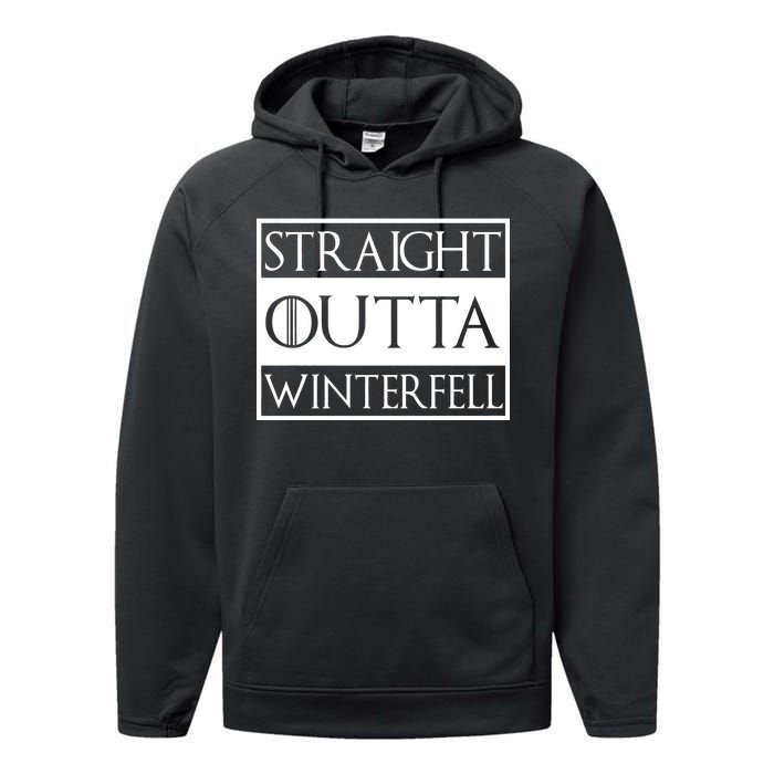 Straight Outta Winterfell Performance Fleece Hoodie