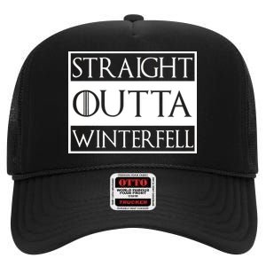 Straight Outta Winterfell High Crown Mesh Back Trucker Hat