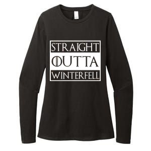 Straight Outta Winterfell Womens CVC Long Sleeve Shirt