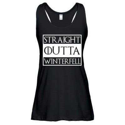 Straight Outta Winterfell Ladies Essential Flowy Tank