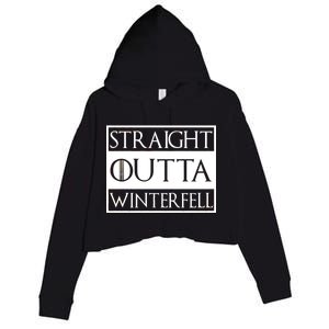 Straight Outta Winterfell Crop Fleece Hoodie