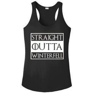 Straight Outta Winterfell Ladies PosiCharge Competitor Racerback Tank