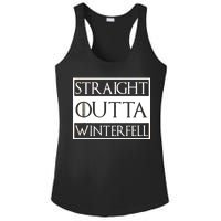 Straight Outta Winterfell Ladies PosiCharge Competitor Racerback Tank