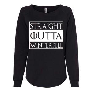 Straight Outta Winterfell Womens California Wash Sweatshirt