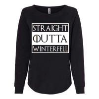 Straight Outta Winterfell Womens California Wash Sweatshirt