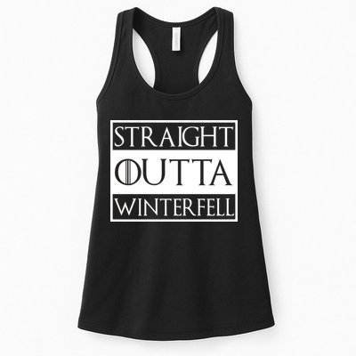 Straight Outta Winterfell Womens Tank Top