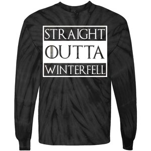 Straight Outta Winterfell Tie-Dye Long Sleeve Shirt