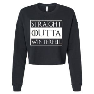 Straight Outta Winterfell Cropped Pullover Crew