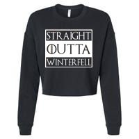 Straight Outta Winterfell Cropped Pullover Crew