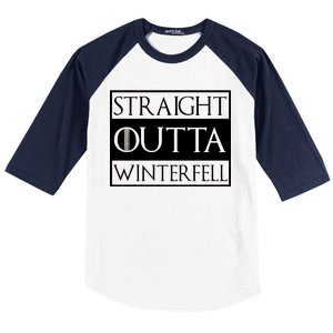 Straight Outta Winterfell Baseball Sleeve Shirt