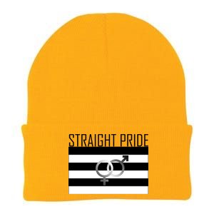 Straight Pride Knit Cap Winter Beanie