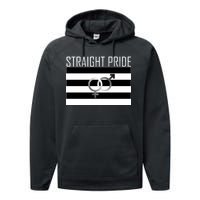 Straight Pride Performance Fleece Hoodie