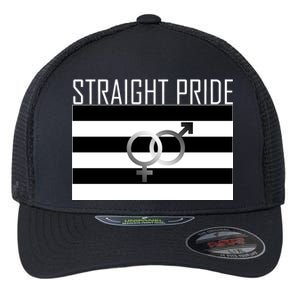 Straight Pride Flexfit Unipanel Trucker Cap