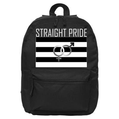 Straight Pride 16 in Basic Backpack