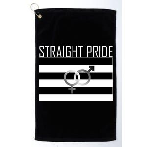 Straight Pride Platinum Collection Golf Towel