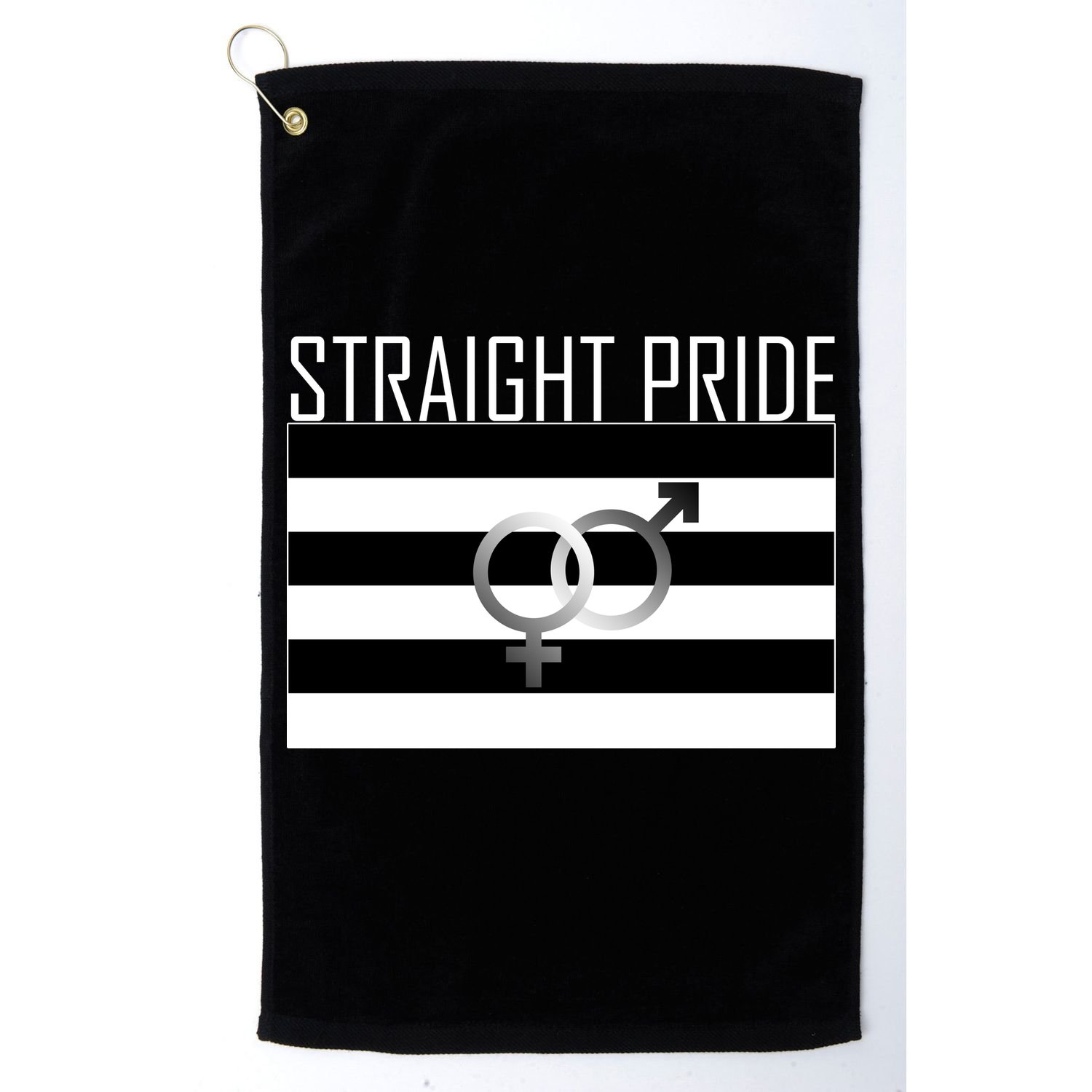 Straight Pride Golf Towel
