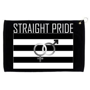 Straight Pride Grommeted Golf Towel