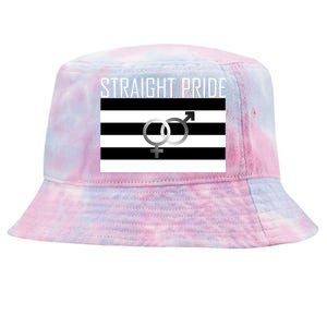 Straight Pride Tie-Dyed Bucket Hat